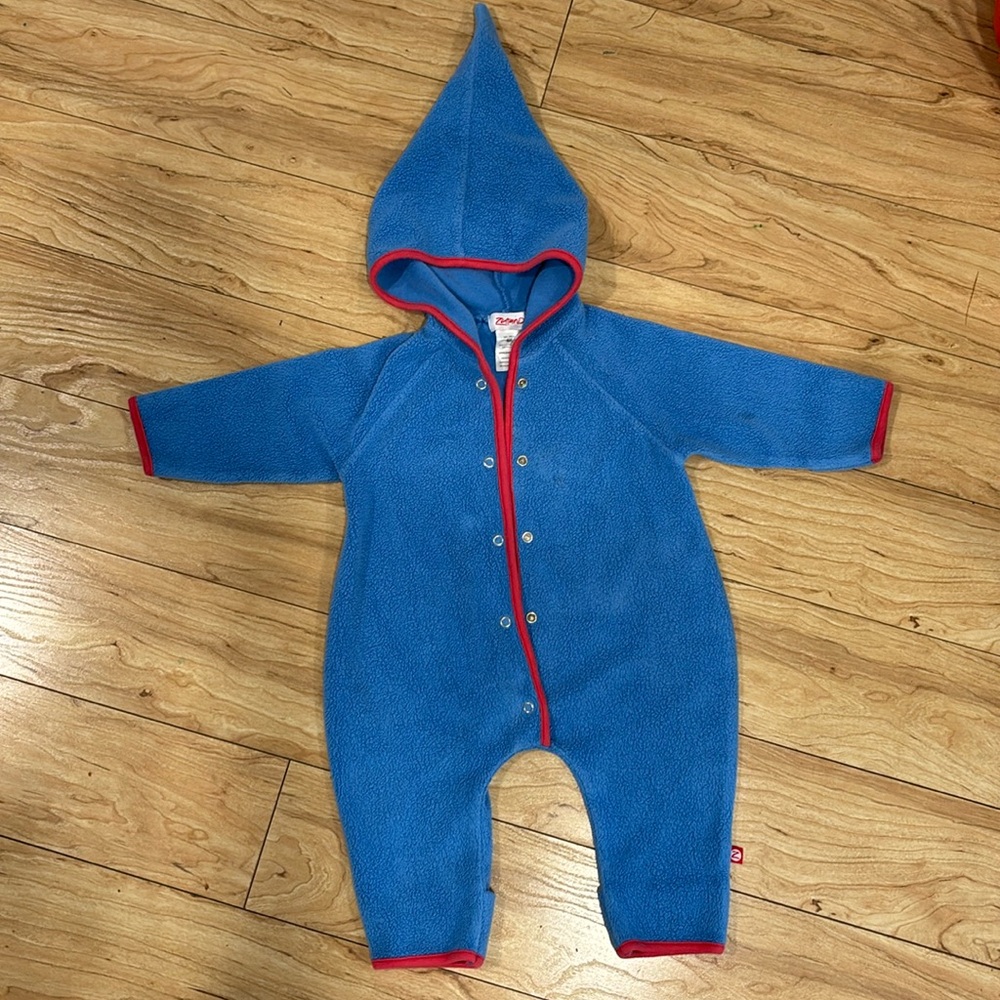 Infant Zutano Elf Suit Bunting